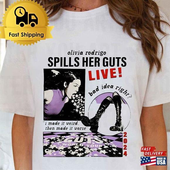 Other - Olivia Guts Tour Shirt   Concert
